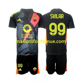 Maillot/Tenue AS Roma Mile Svilar 99 Gardien Enfant Domicile 2024/2025
